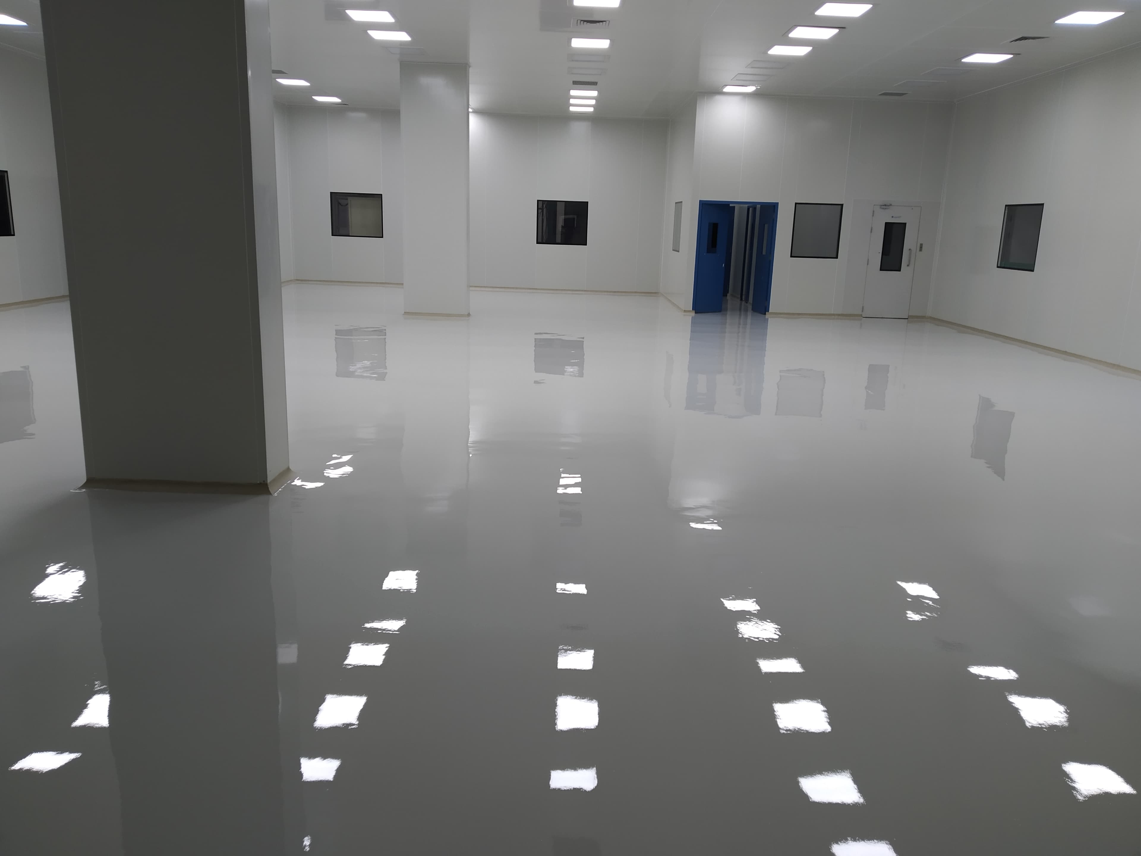 Epoxy flooring project 1