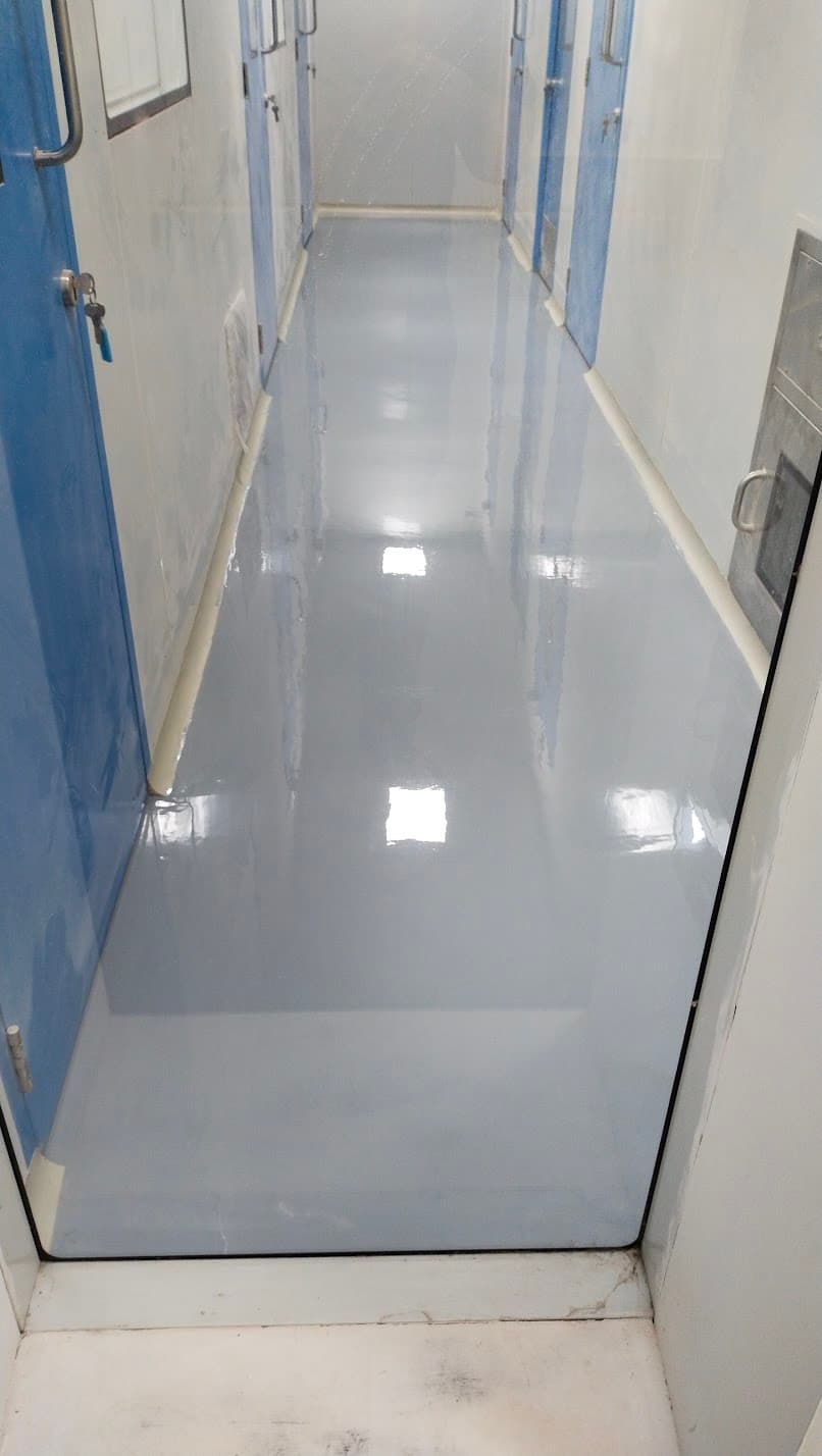 Epoxy flooring project 14