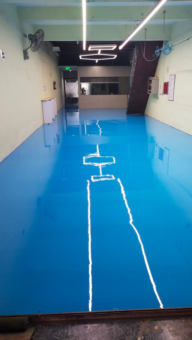 Epoxy flooring project 17