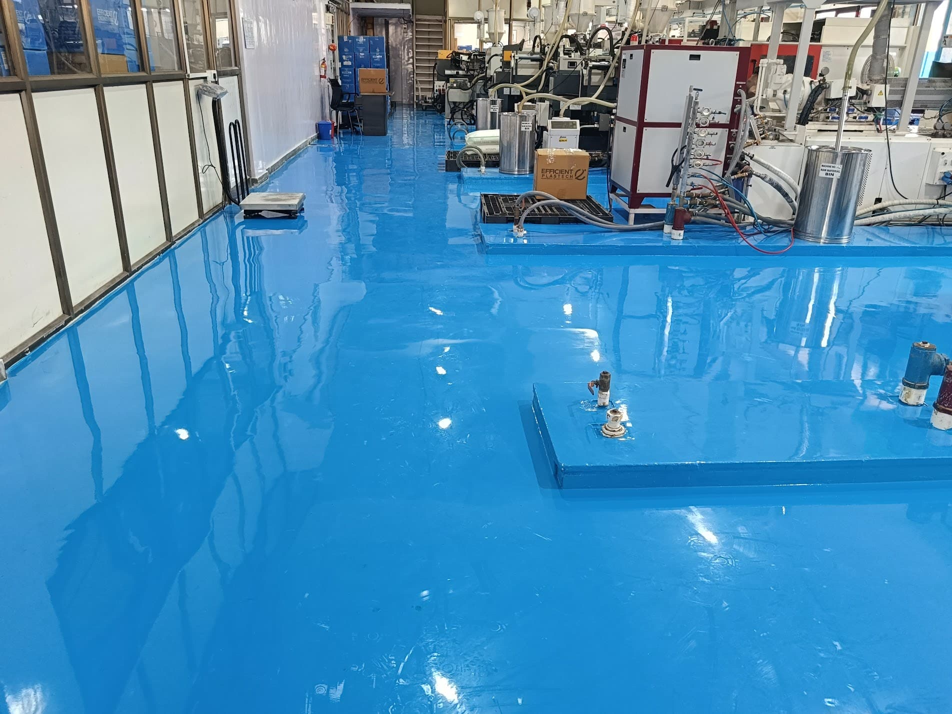 Epoxy flooring project 18