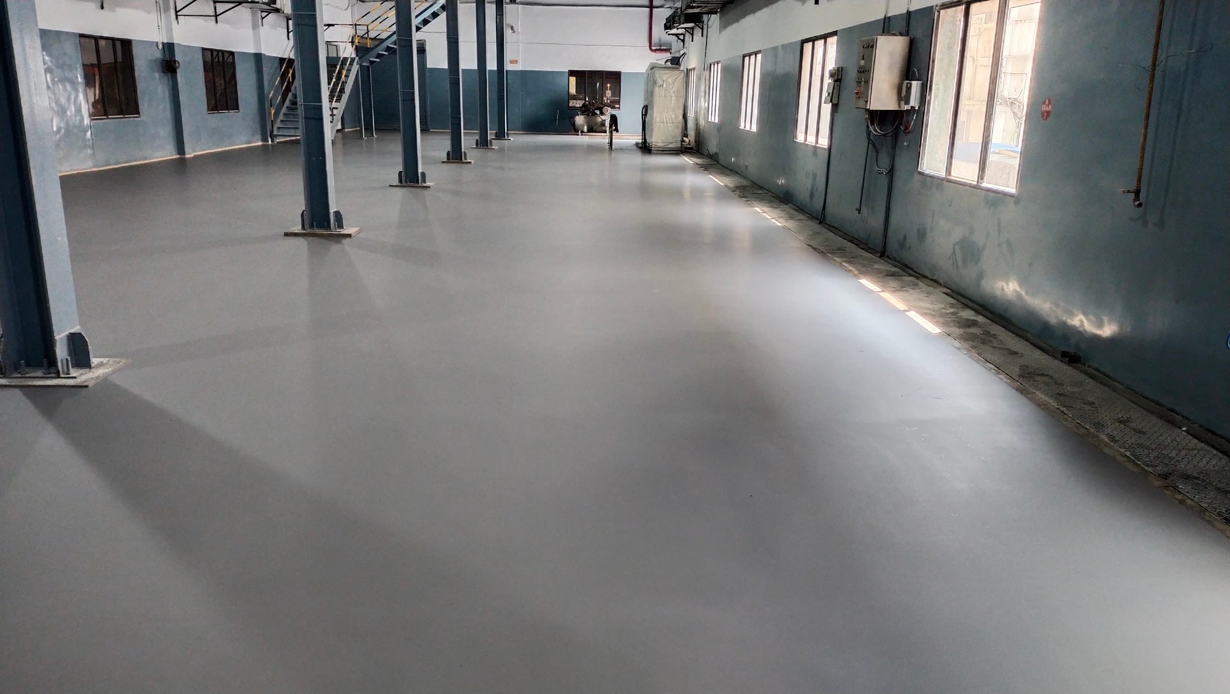 Epoxy flooring project 5